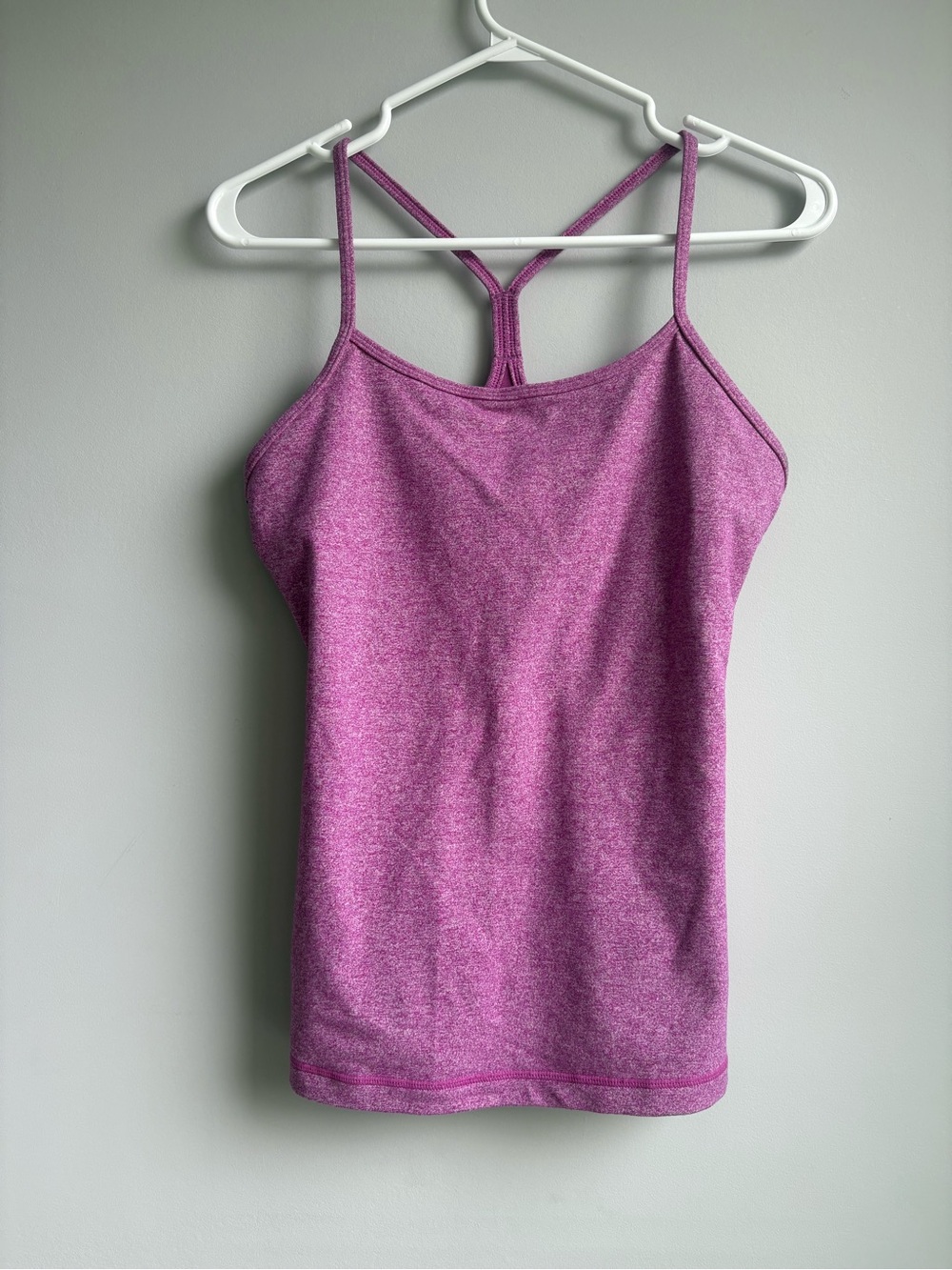 lululemon athletica Heather Magenta Y-Back Camisole